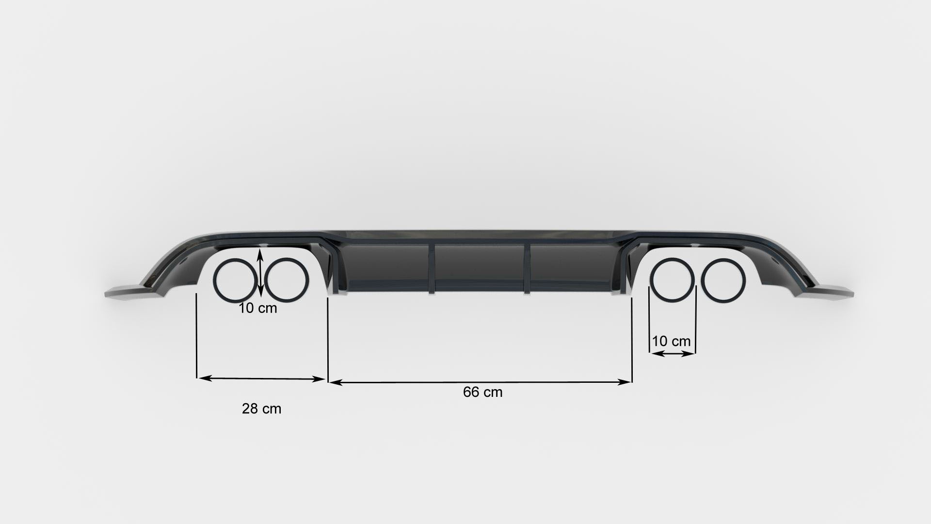 Maxton Design Set Splitter V.1 - Volkswagen Golf R Mk7 Facelift - img 19