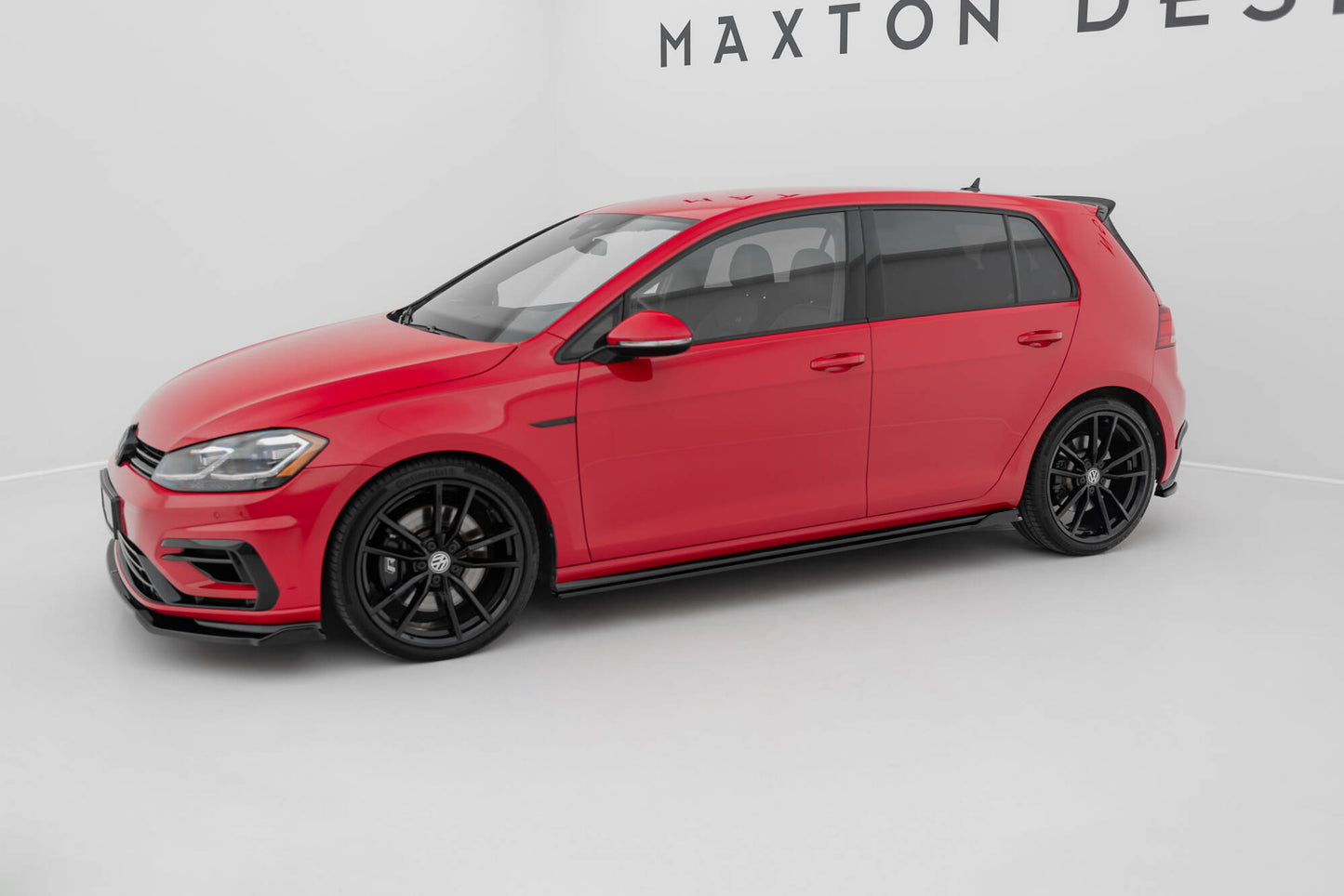 Maxton Design Set Splitter V.1 - Volkswagen Golf R Mk7 Facelift