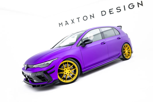 Maxton Design Set Splitter V.1 - Volkswagen Golf R Mk8