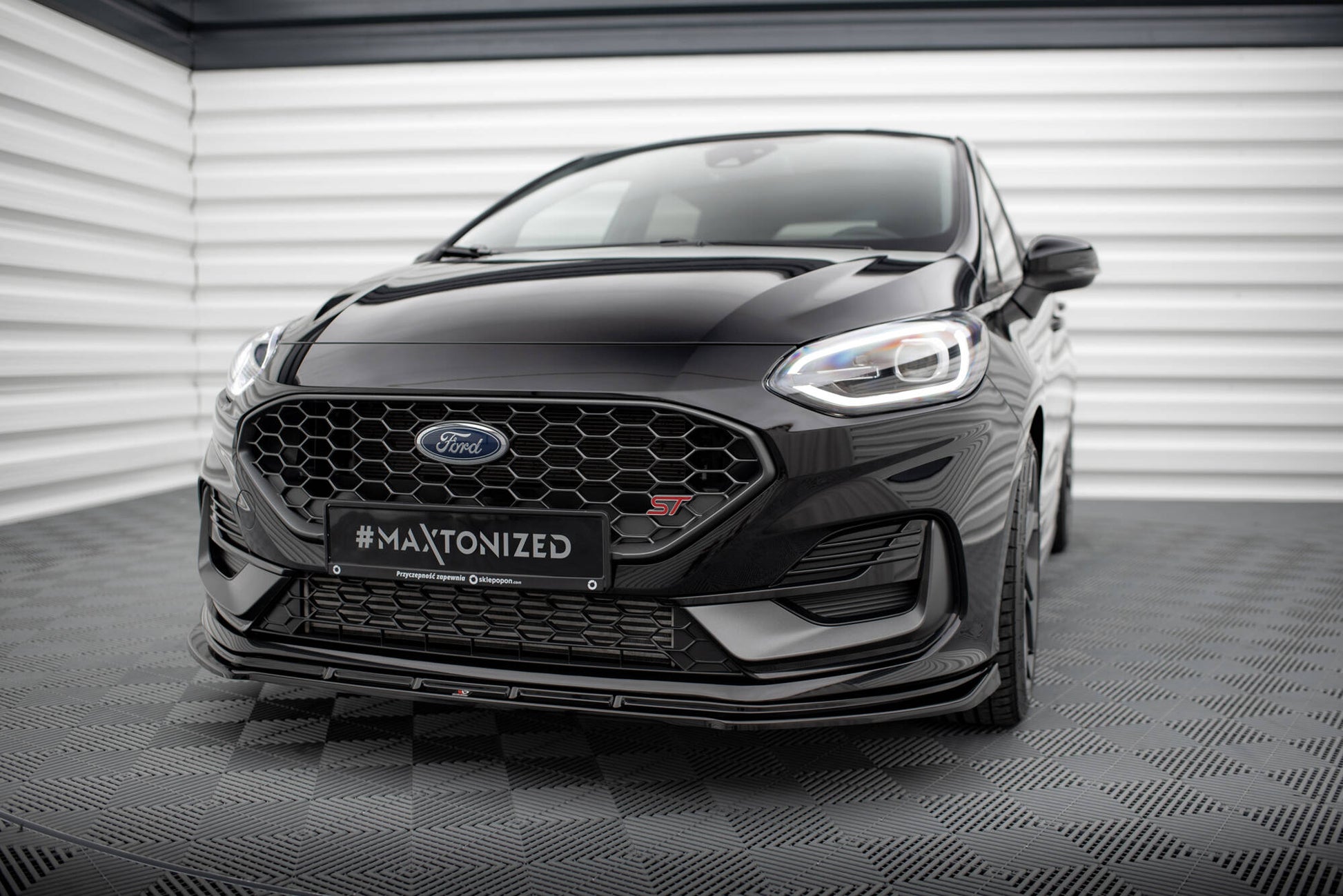 Maxton Design Set Splitter V.2 - Ford Fiesta ST Mk8 Facelift - img 4