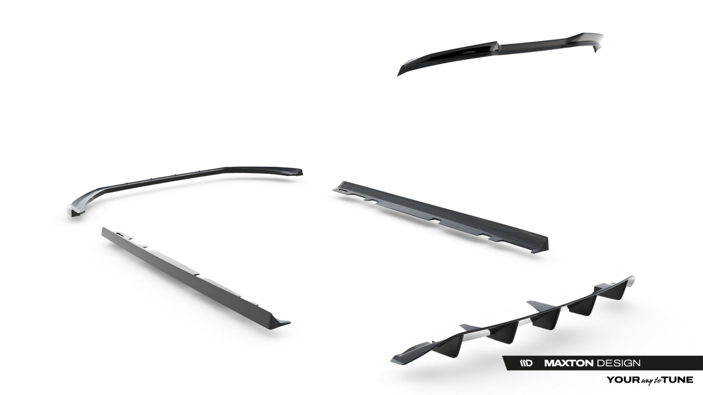 Maxton Design Set Splitter V.2 - Ford Fiesta ST Mk8 Facelift - img 13