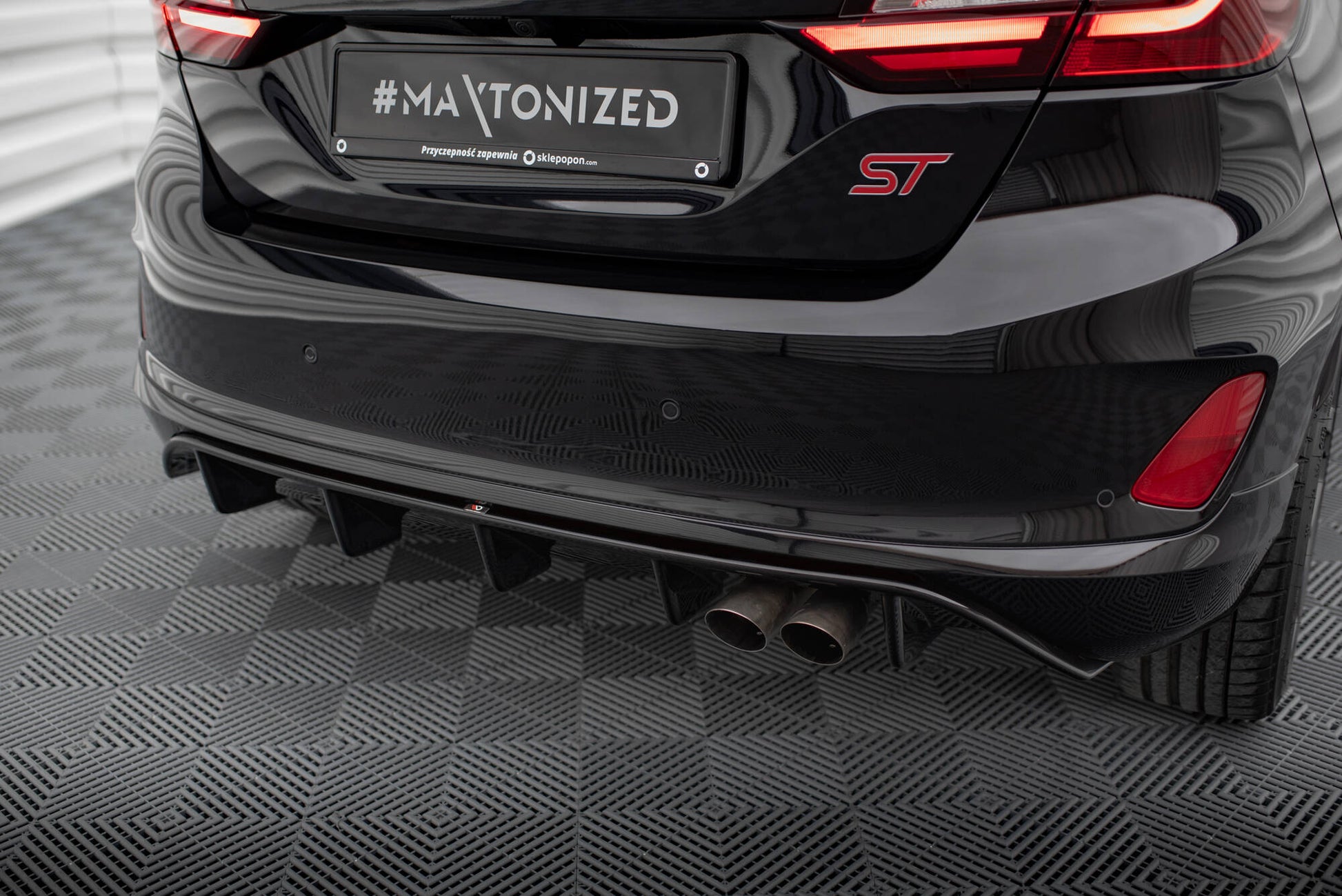 Maxton Design Set Splitter V.2 - Ford Fiesta ST Mk8 Facelift - img 7