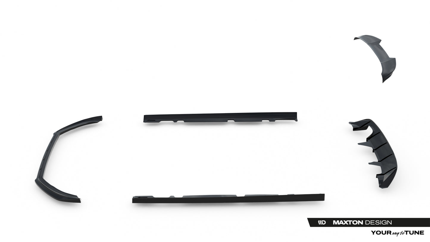 Maxton Design Set Splitter V.2 - Ford Fiesta ST Mk8 Facelift - img 14