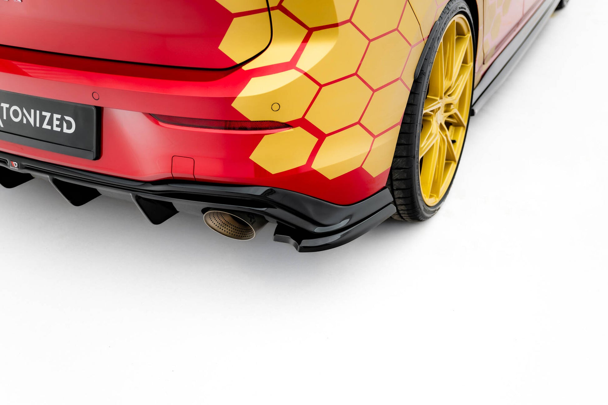 Maxton Design Set Splitter V.2 - Volkswagen Golf GTI Mk8 Facelift - img 12