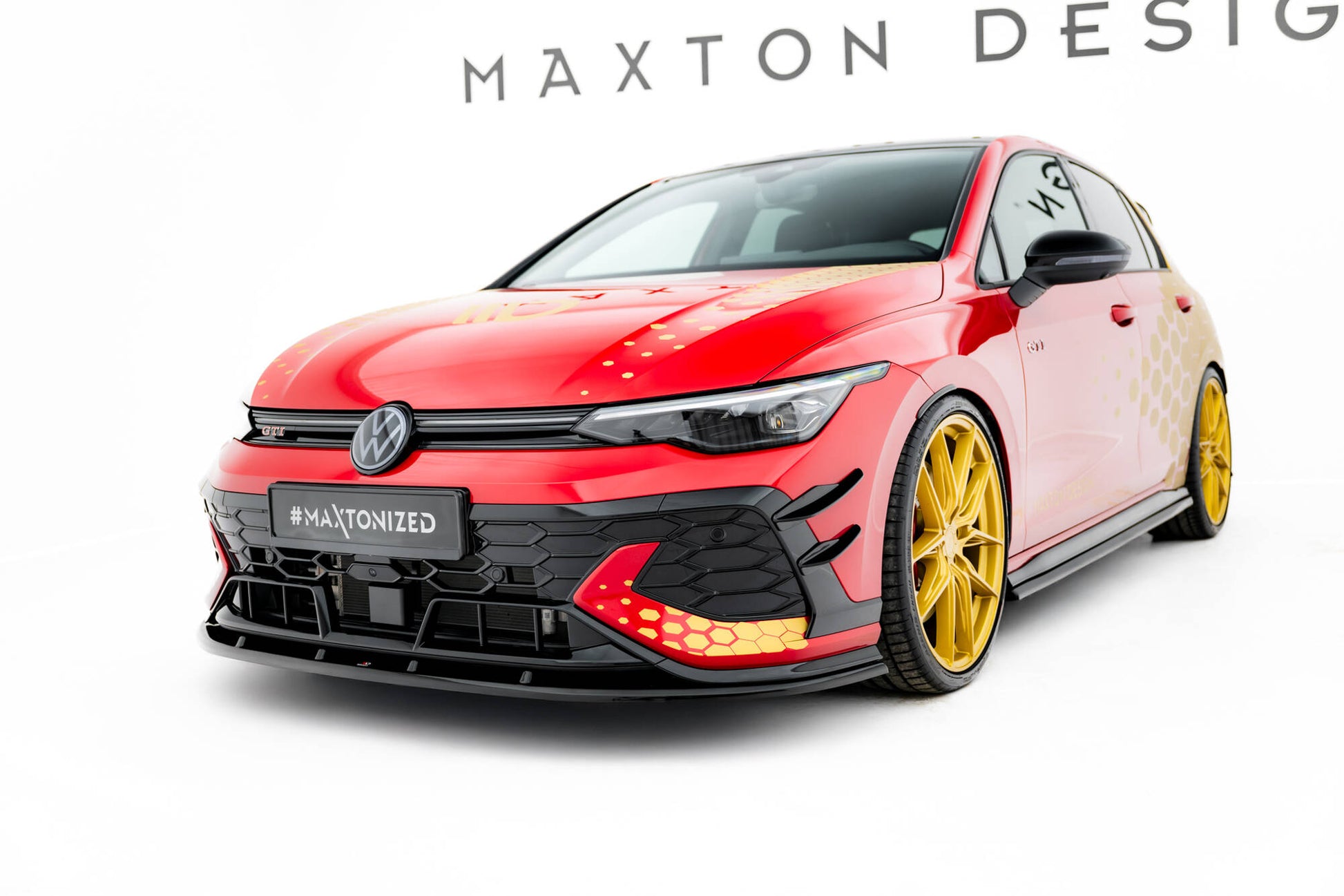 Maxton Design Set Splitter V.2 - Volkswagen Golf GTI Mk8 Facelift - img 4
