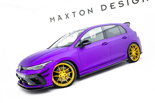 Maxton Design Set Splitter V.2 - Volkswagen Golf R Mk8