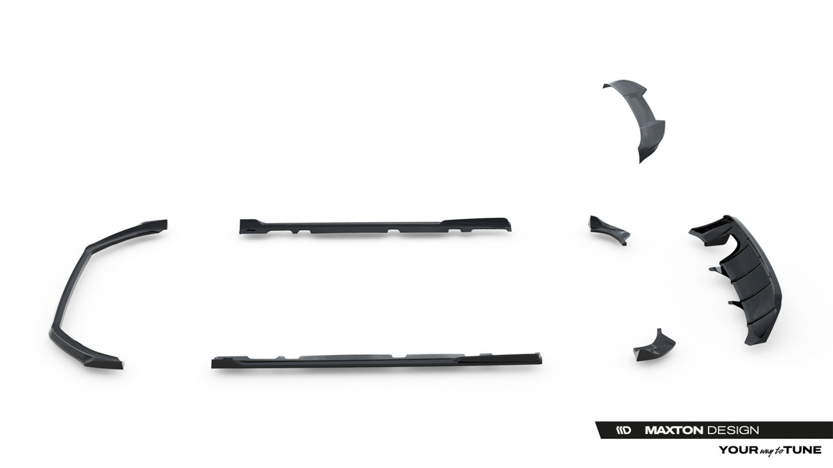 Maxton Design Set Splitter V.3 - Ford Fiesta ST Mk8 Facelift - img 17