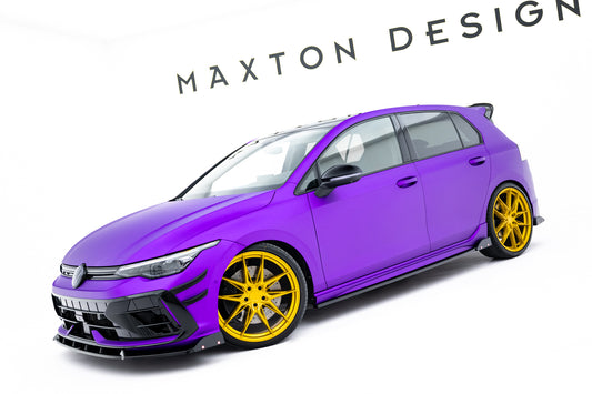 Maxton Design Set Splitter V.3 - Volkswagen Golf R Mk8