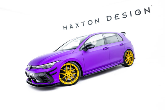 Maxton Design Set Splitter V.5 - Volkswagen Golf R Mk8