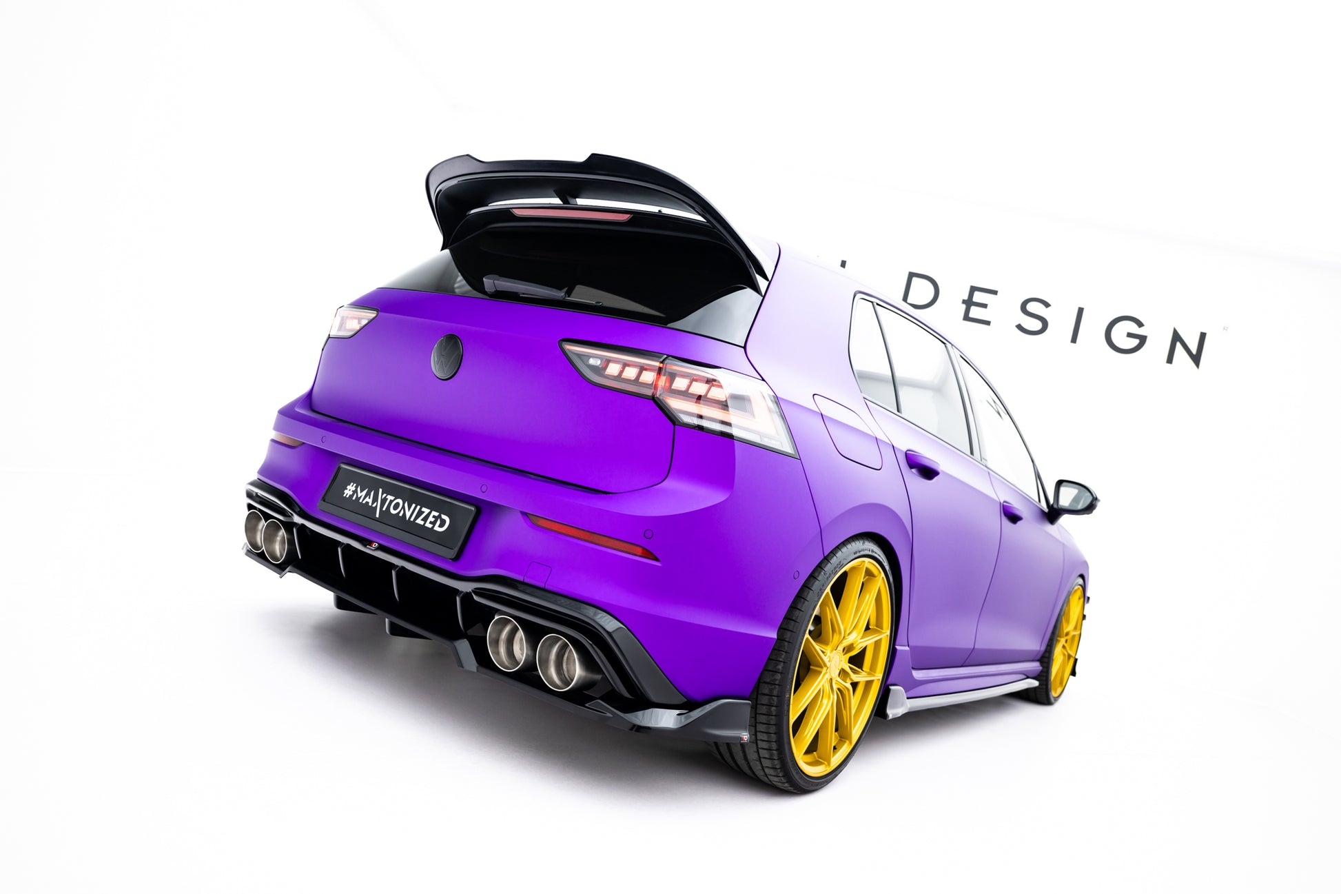 Maxton Design Set Splitter V.6 - Volkswagen Golf R Mk8 - img 7
