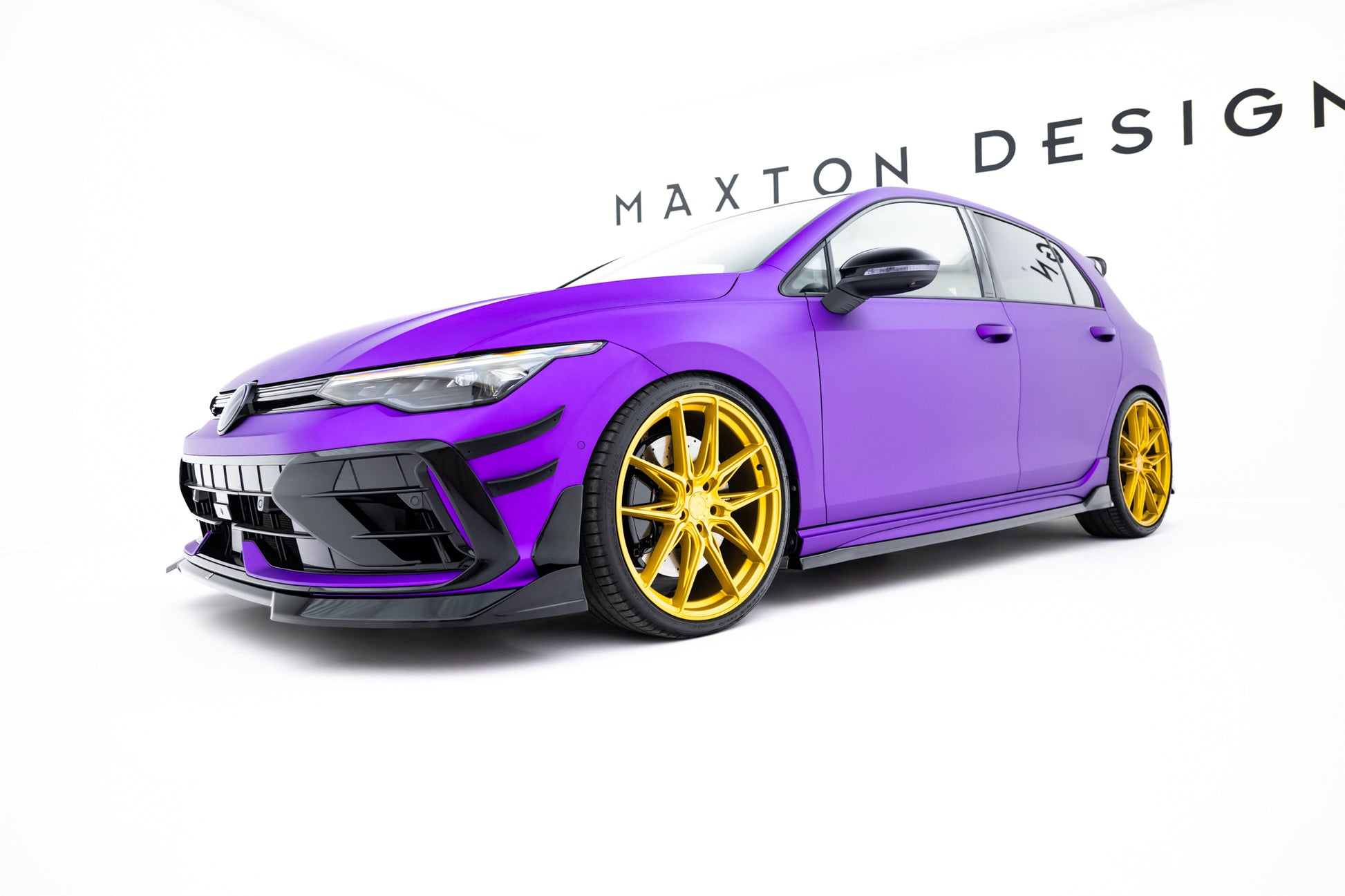 Maxton Design Set Splitter V.6 - Volkswagen Golf R Mk8