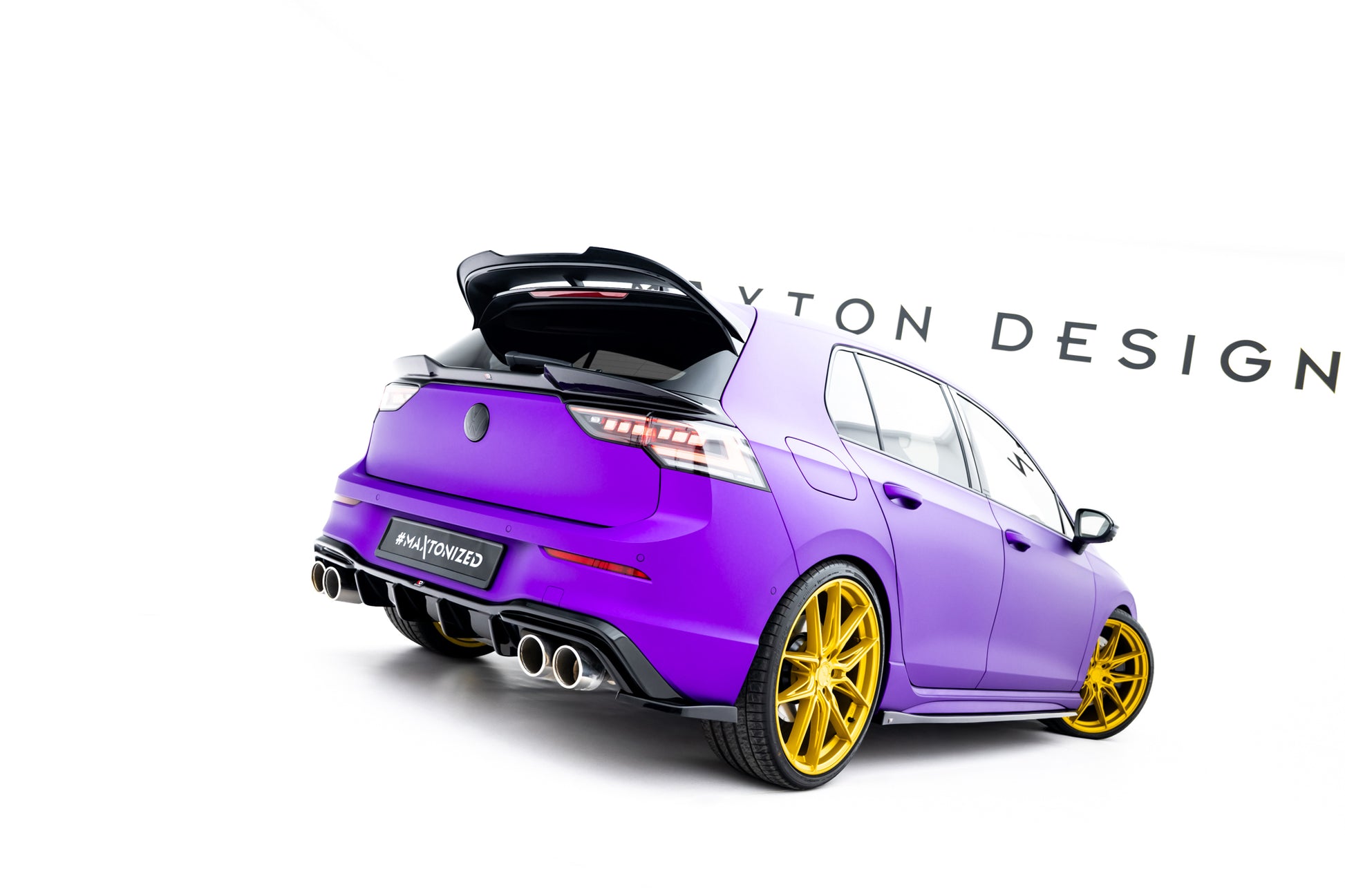 Maxton Design Set Splitter V.6 - Volkswagen Golf R Mk8 - img 23