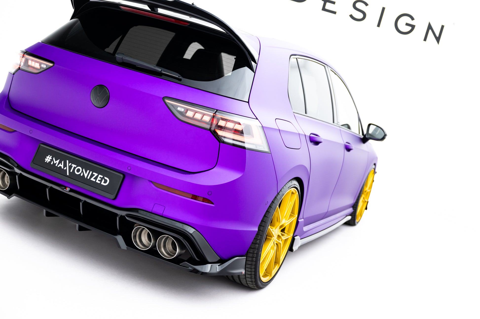 Maxton Design Set Splitter V.6 - Volkswagen Golf R Mk8 - img 16