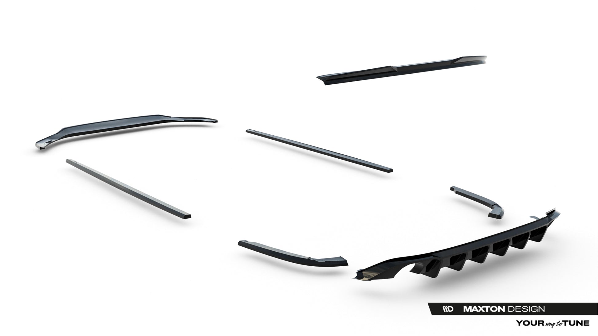 Maxton Design Set Splitter - Volkswagen Jetta GLI - img 19
