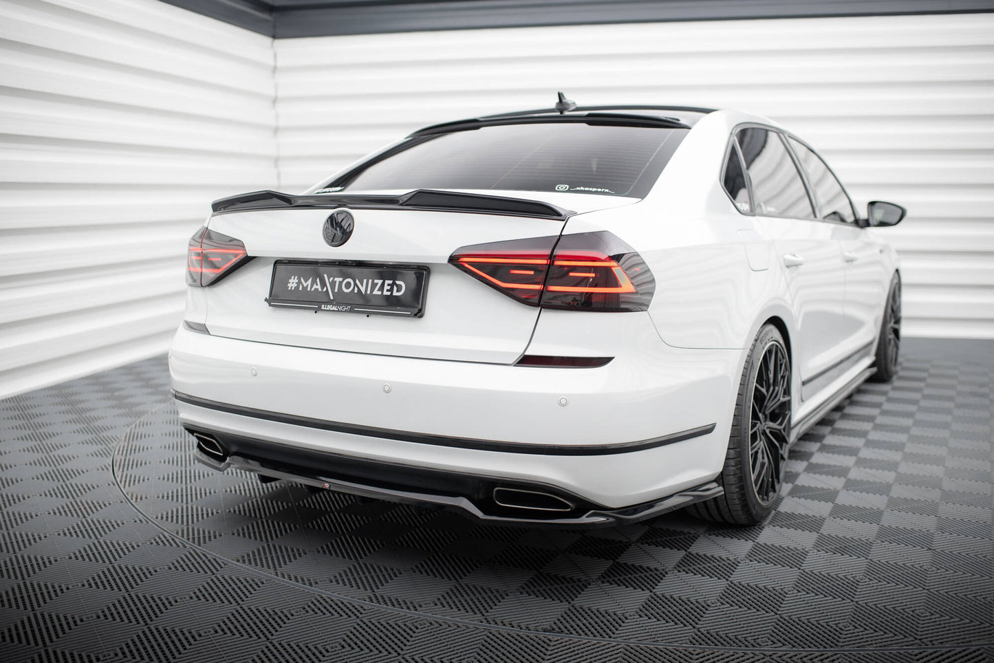 Maxton Design Set Splitter - Volkswagen Passat Mk8 (B8) Facelift - img 7