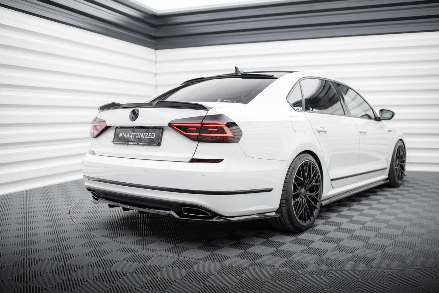 Maxton Design Set Splitter - Volkswagen Passat Mk8 (B8) Facelift - img 8