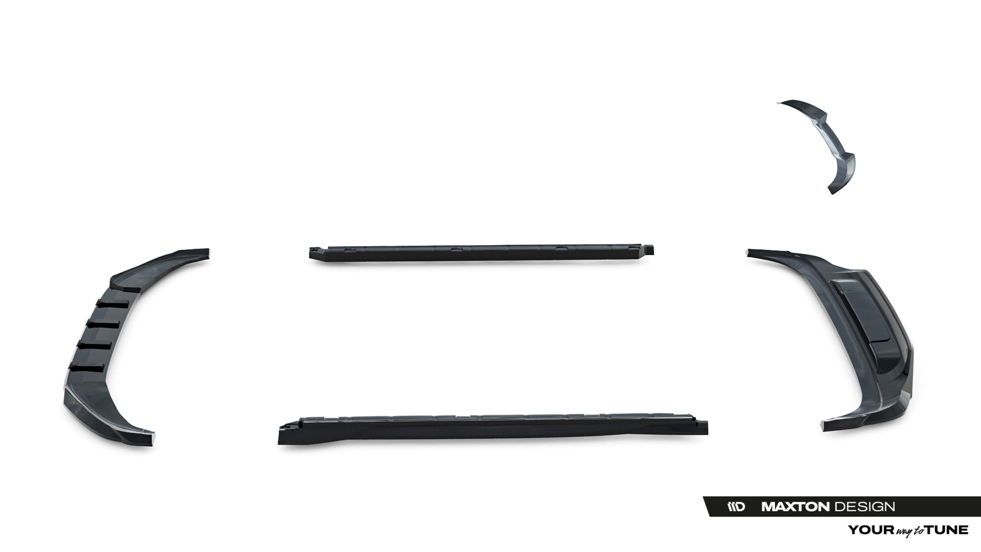 Maxton Design Set Splitter - Volkswagen Tiguan Mk3 - img 22