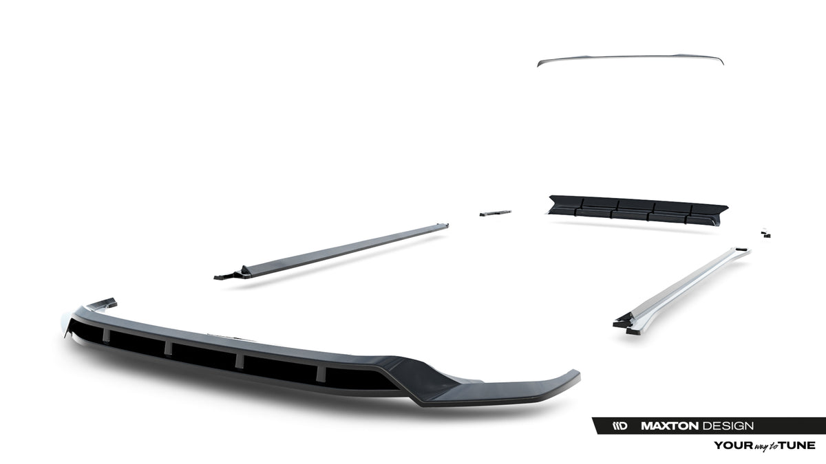 Maxton Design Set Splitter - Volkswagen Touareg R-Line - img 16