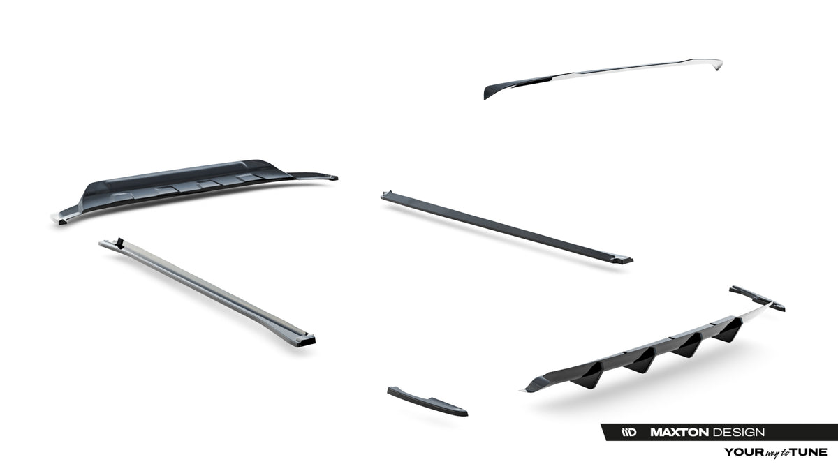 Maxton Design Set Splitter - Volkswagen Touareg R-Line - img 18