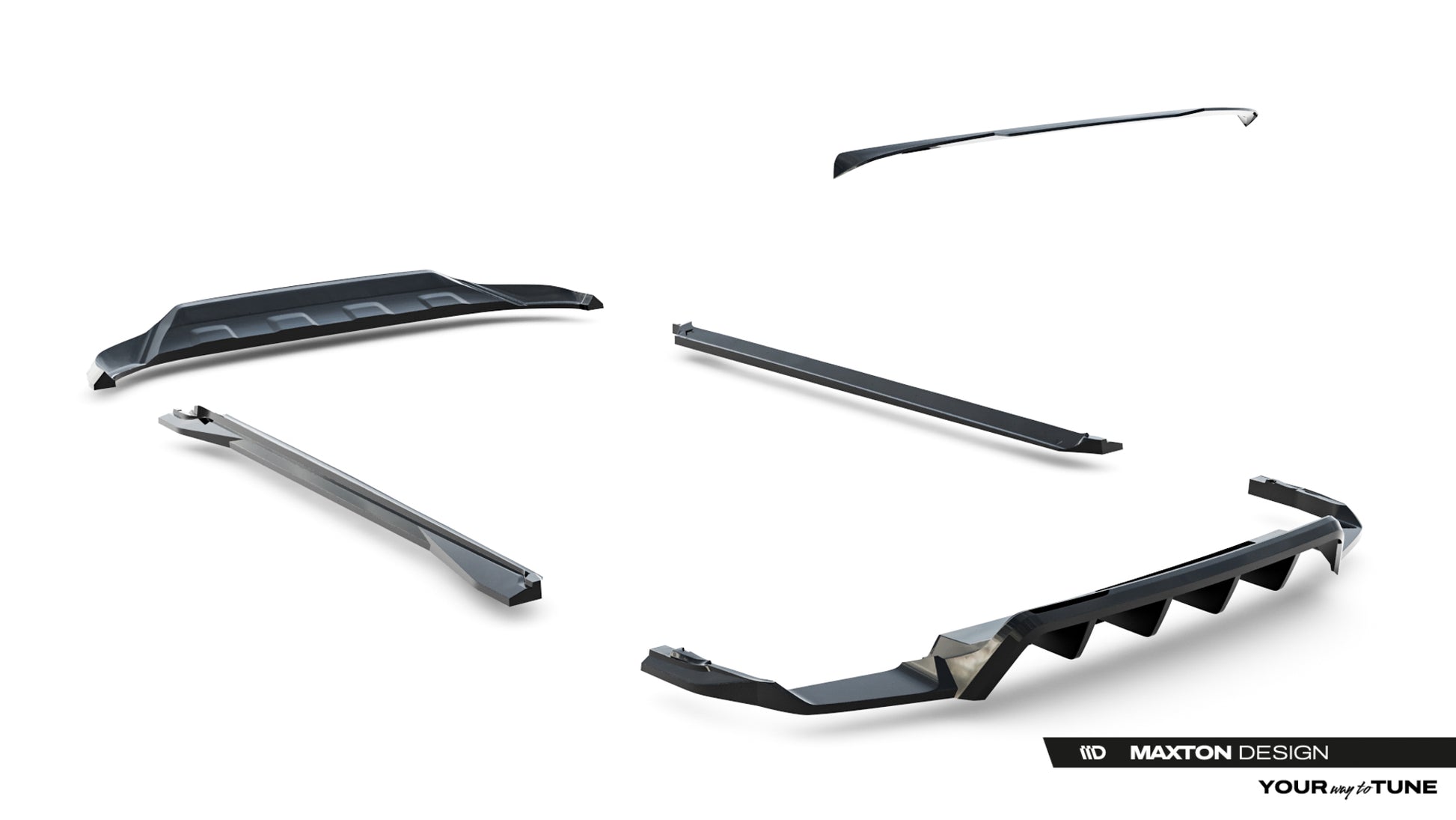 Maxton Design Set Splitter - Volkswagen Touareg Mk3 - img 24