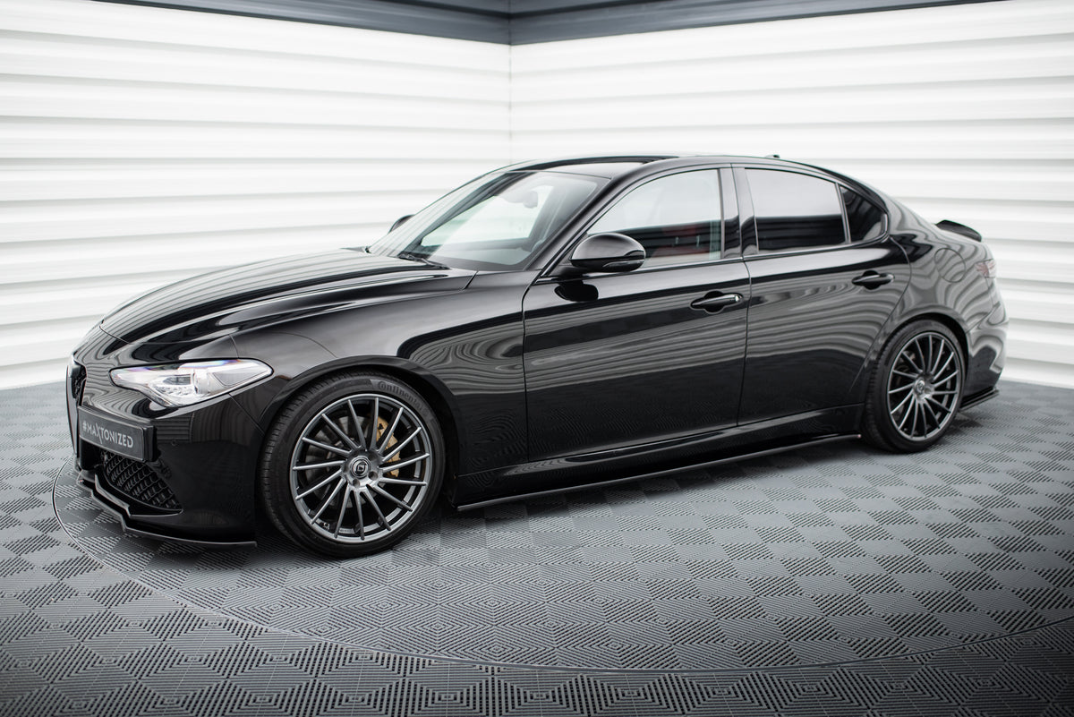 Maxton Design Minigonne Laterali - Alfa Romeo Giulia Veloce - img 3