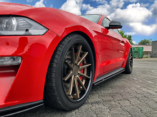 Maxton Design Minigonne Laterali - Ford Mustang Mk 6 Facelift