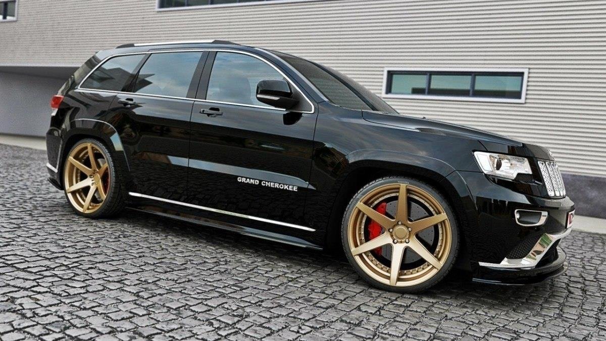 Maxton Design Minigonne Laterali - Jeep Grand Cherokee WK2 - img 3