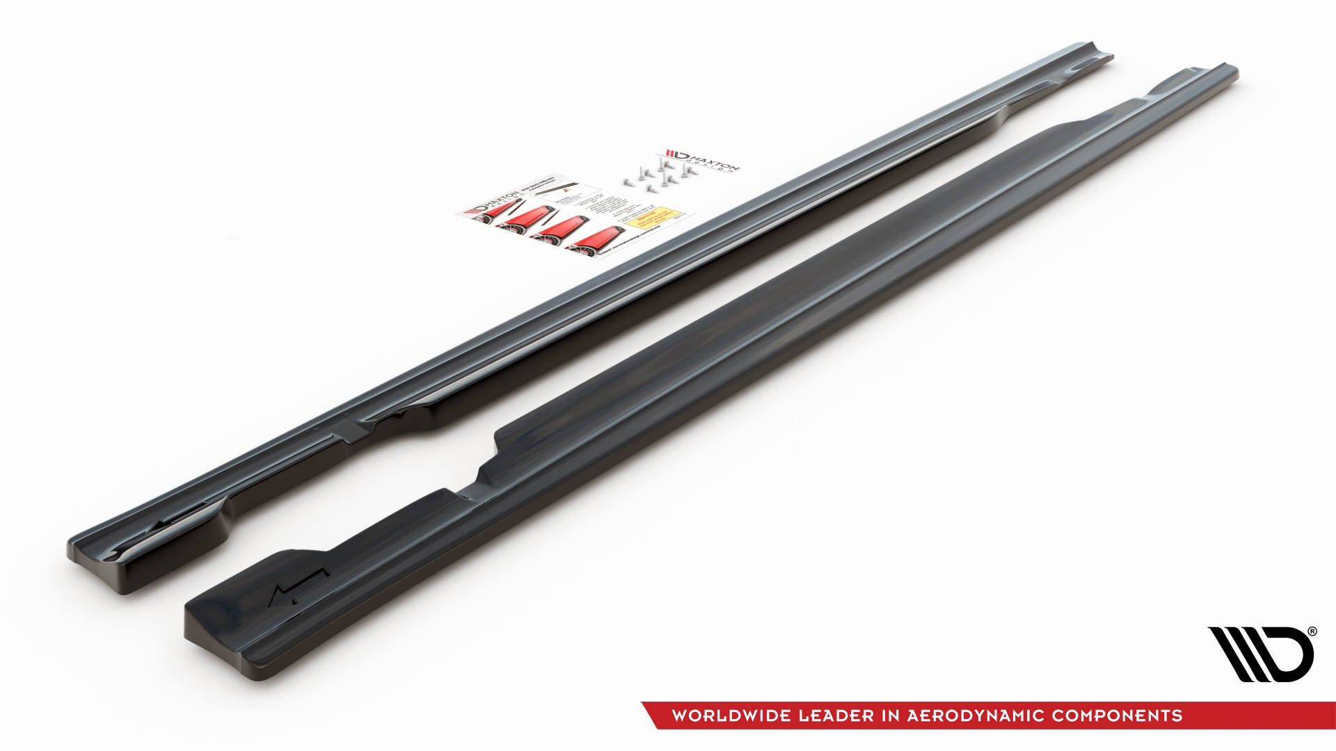 Maxton Design Minigonne Laterali - Mercedes C Klasa C43 AMG - img 3