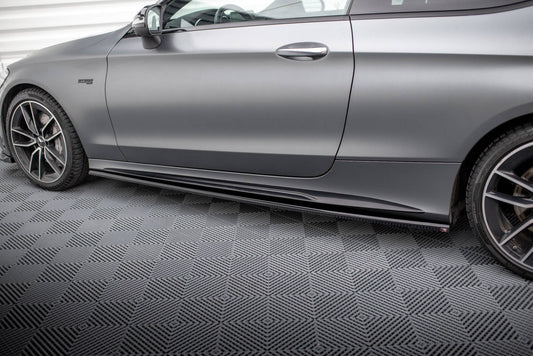Maxton Design Minigonne Laterali - Mercedes C Klasa Coupe