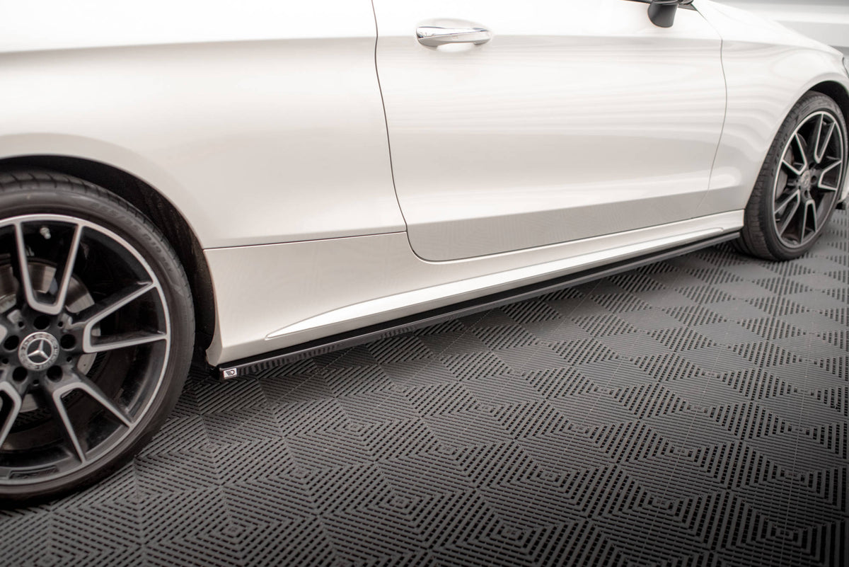 Maxton Design Minigonne Laterali - Mercedes C Klasa Coupe