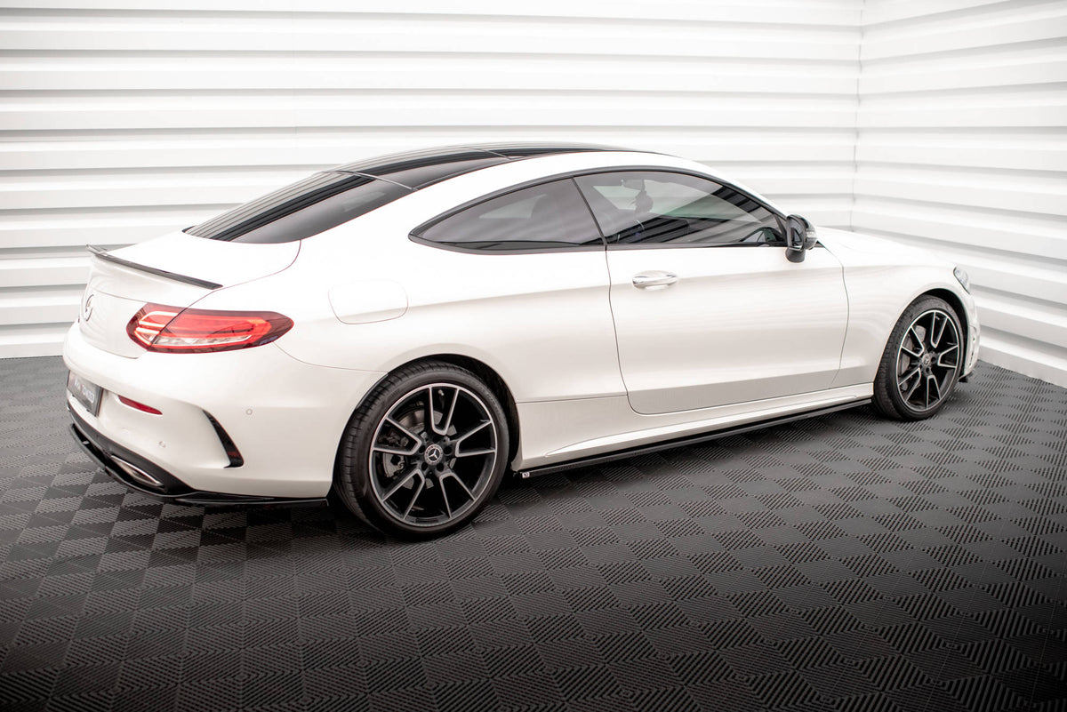 Maxton Design Minigonne Laterali - Mercedes C Klasa Coupe - img 3