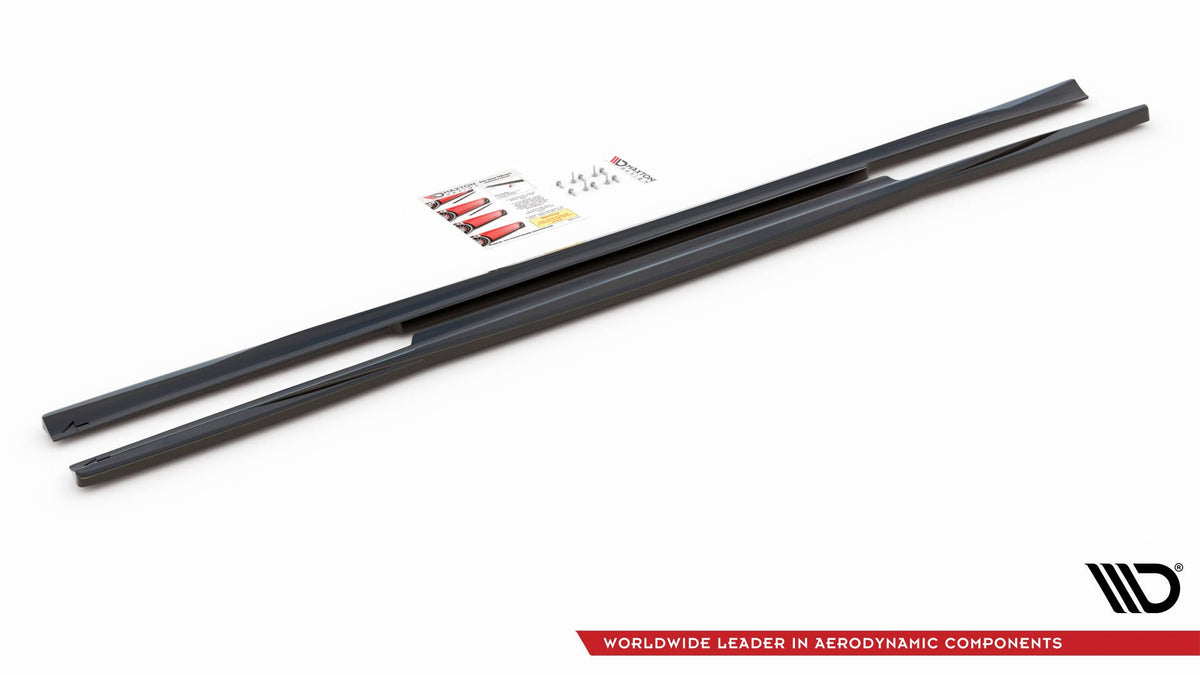 Maxton Design Minigonne Laterali - Mercedes C Klasa Standard - img 3