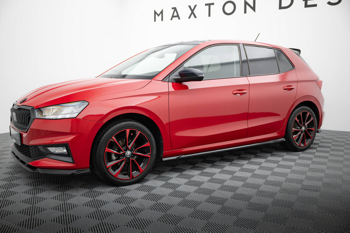 Maxton Design Minigonne Laterali - Skoda Fabia Mk4 - img 2