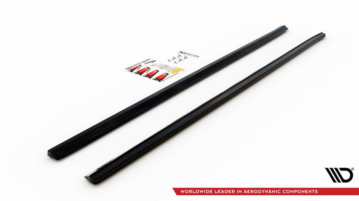 Maxton Design Minigonne Laterali - Skoda Octavia RS Facelift Mk2 - img 4