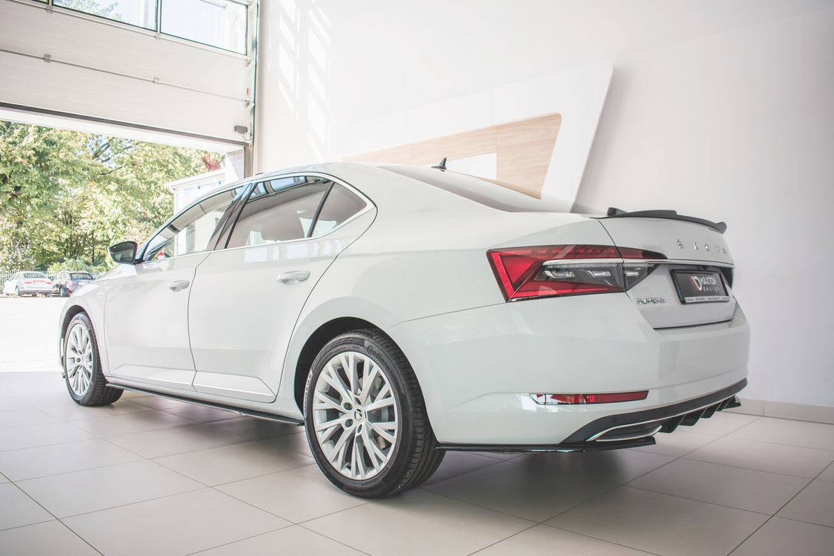 Maxton Design Minigonne Laterali - Skoda Superb Mk3 FL - img 3