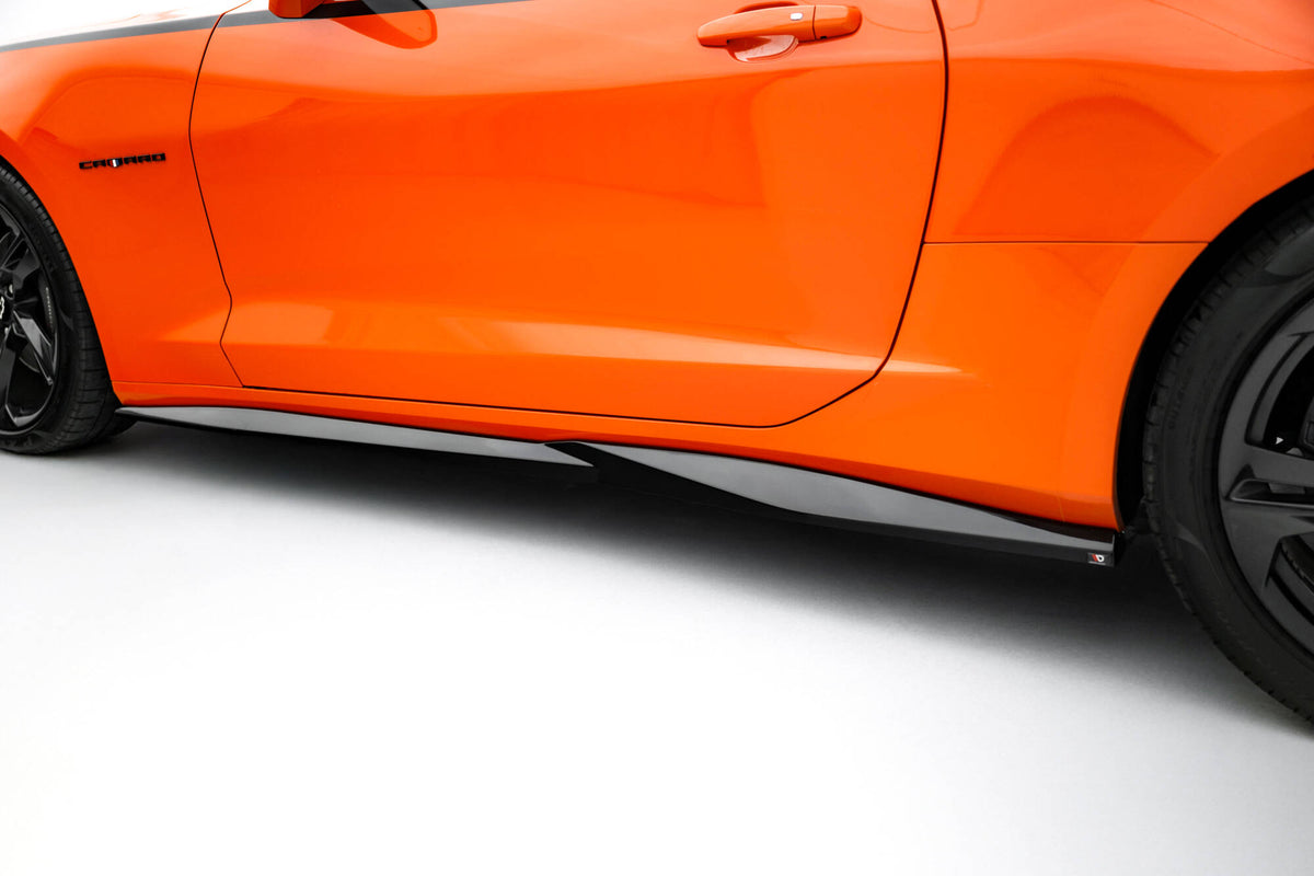 Maxton Design Minigonne Laterali V.1 - Chevrolet Camaro Mk6 Facelift - img 3