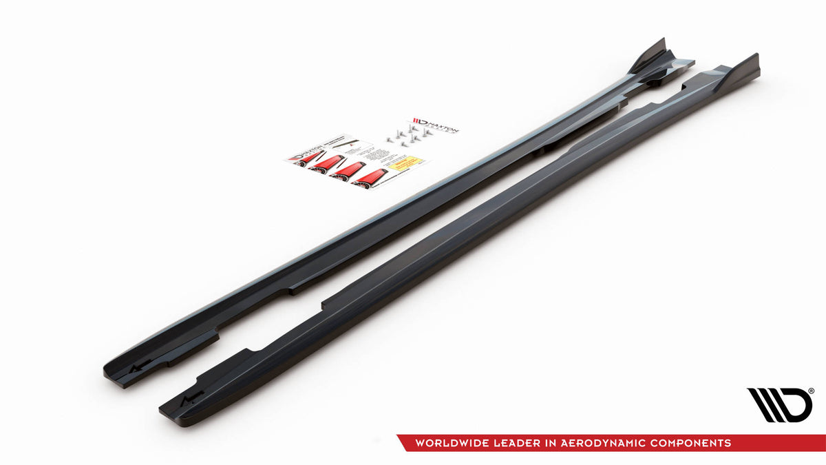 Maxton Design Minigonne Laterali V.1 - Mercedes A Klasa Standard - img 5