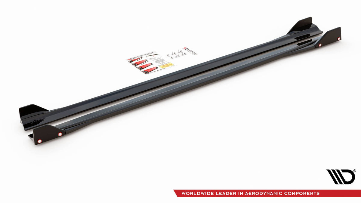 Maxton Design Minigonne Laterali V.2 - Mercedes A Klasa W177 45 AMG - img 3