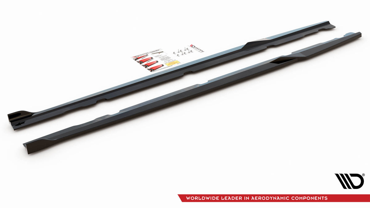 Maxton Design Minigonne Laterali V.2 - Mercedes C Klasa Coupe - img 3