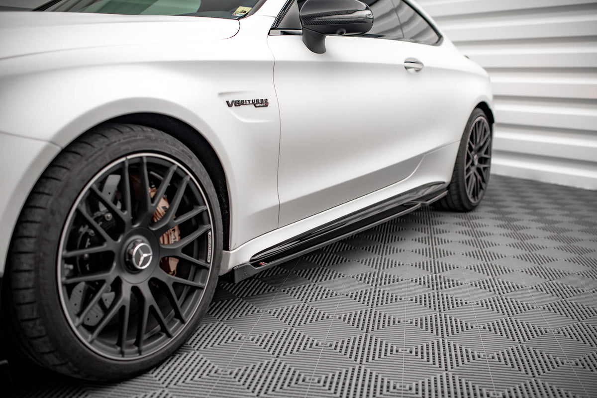 Maxton Design Minigonne Laterali V.2 - Mercedes C Klasa Coupe