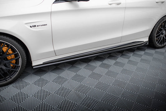 Maxton Design Minigonne Laterali V.2 - Mercedes C Klasa C63 AMG