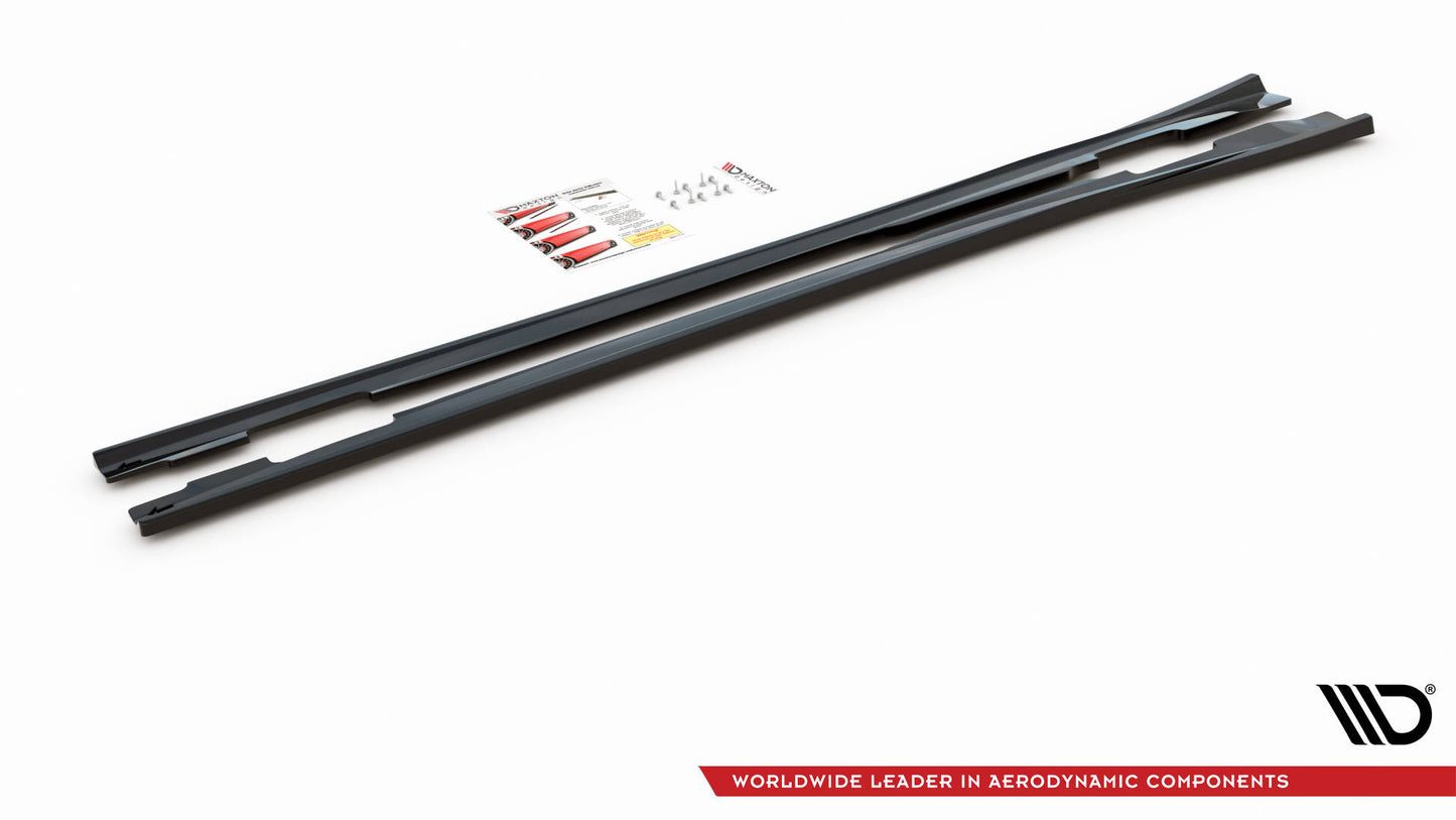 Maxton Design Minigonne Laterali V.2 - Mercedes A Klasa Standard - img 4