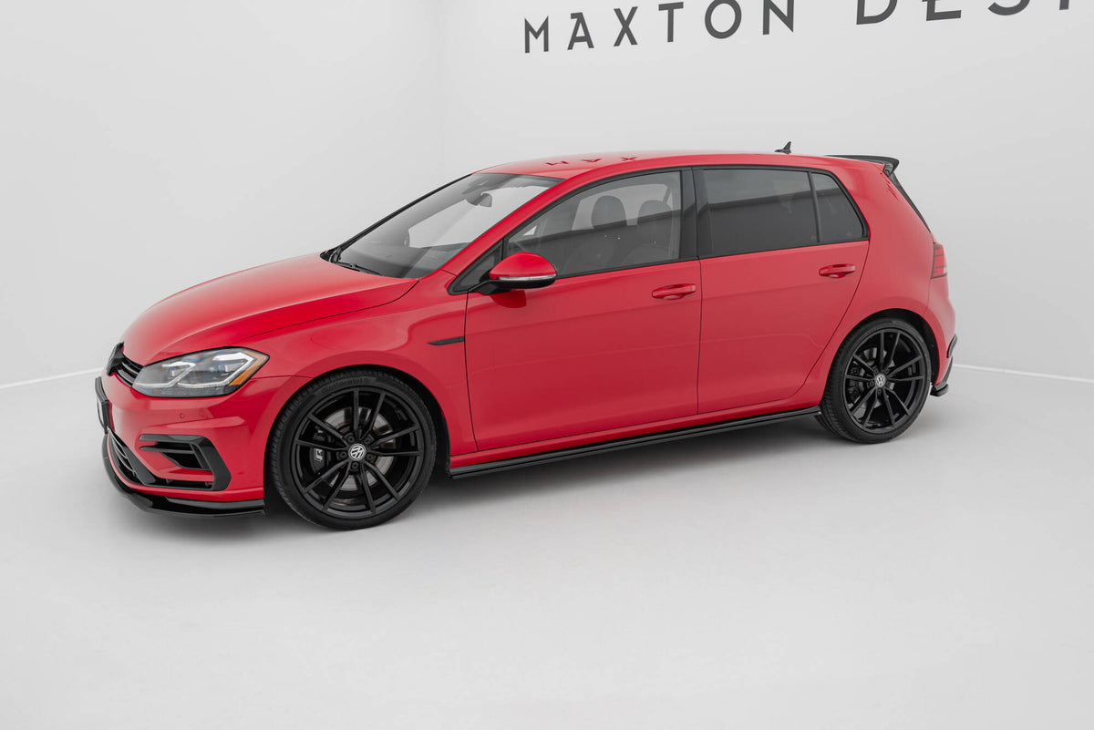 Maxton Design Minigonne Laterali V.2 - Volkswagen Golf R Mk7 Facelift - img 3