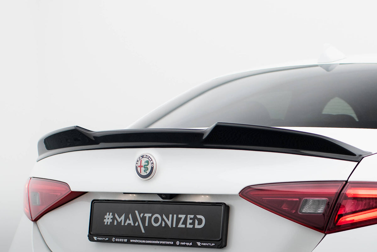 Maxton Design Spoiler Cap 3D - Alfa Romeo Giulia Qaudrifoglio