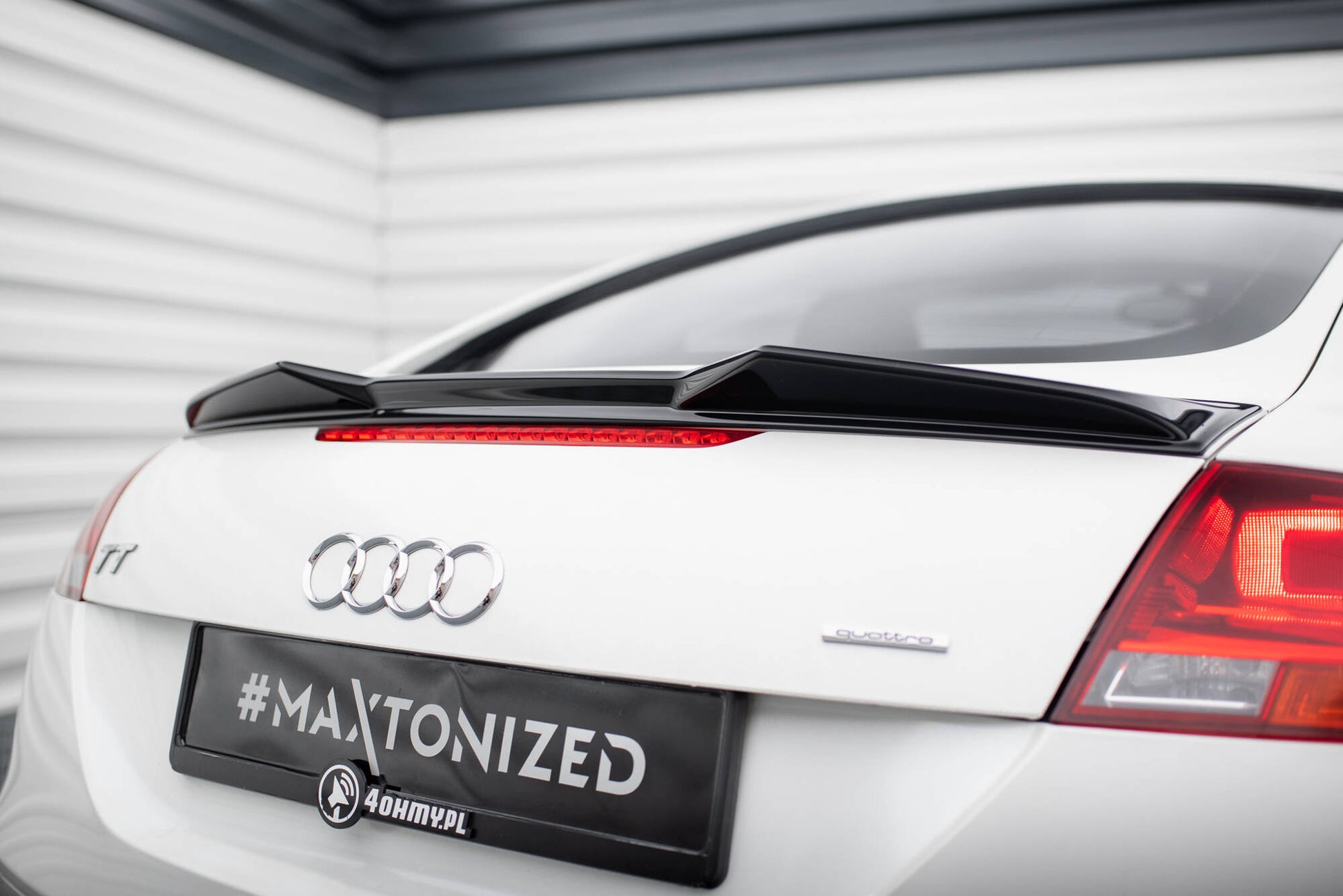 Maxton Design Spoiler Cap 3D - Audi TT RS 8J