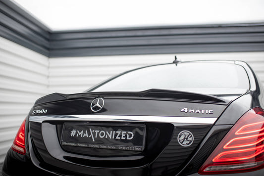 Maxton Design Spoiler Cap 3D - Mercedes S Klasa Standard
