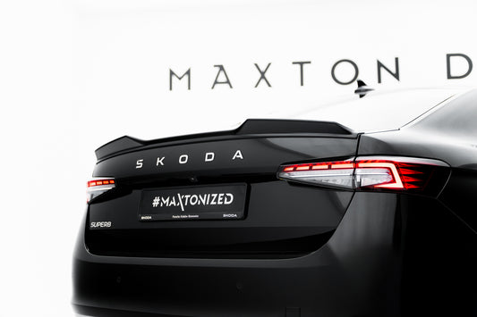 Maxton Design Spoiler Cap 3D - Skoda Superb Mk4