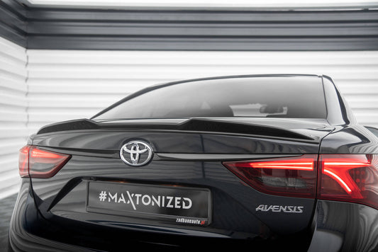 Maxton Design Spoiler Cap 3D - Toyota Avensis Facelift