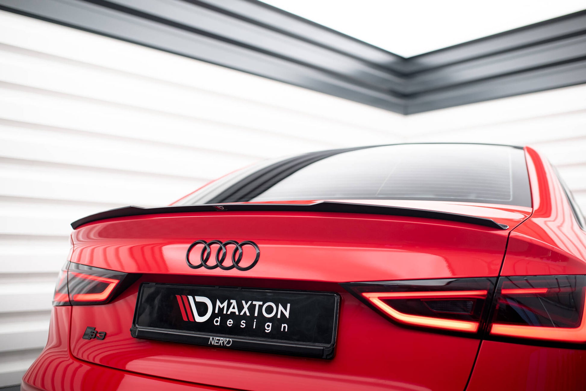 Maxton Design Spoiler Cap - Audi A3 8V