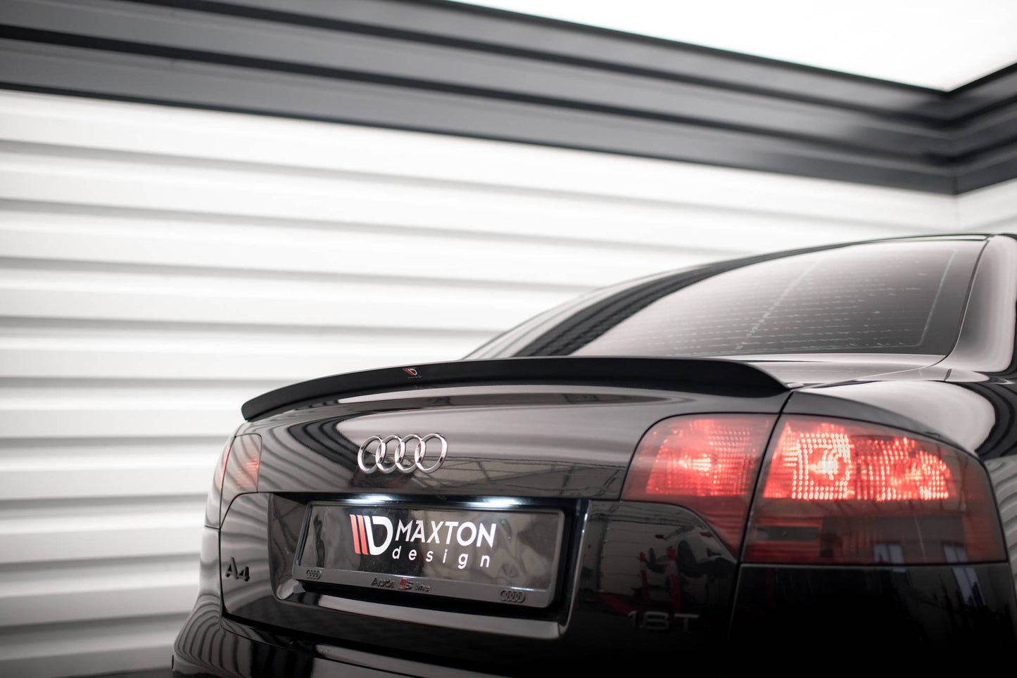 Maxton Design Spoiler Cap - Audi A4 B7